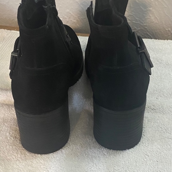 Clarks leather suede black boot - Picture 4 of 4